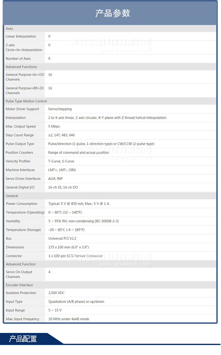 研華 PCI-1245-AE 4 軸通用DSP架構 脈沖型 運動控制卡