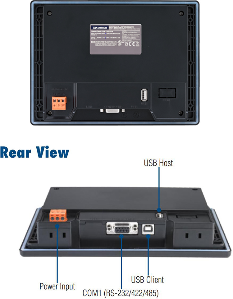 研華 嵌入式平板電腦 工業級可編程人機界面 WebOP-2070K