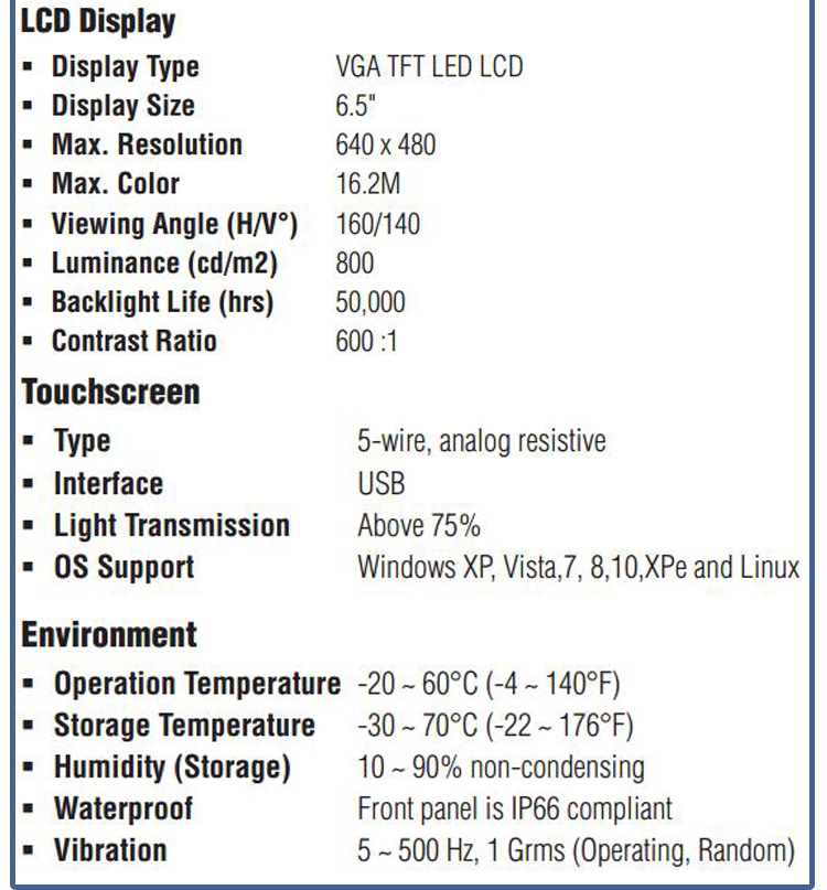 全新研華 工業(yè)等級平板顯示器FPM系列 17寸工業(yè)顯示器 FPM-7061T