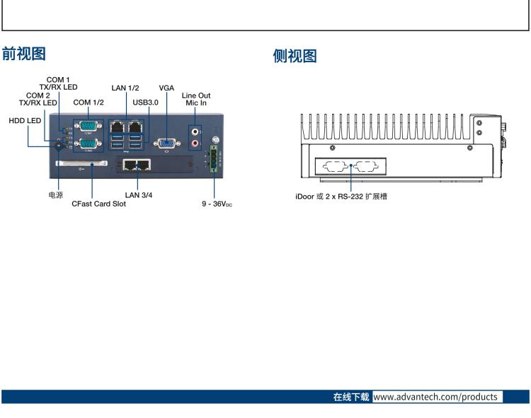 研華MIC-7900 Intel Xeon 板載處理器緊湊型無風扇系統