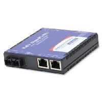 研華IMC-390-SM Mini PoE+ Media Converter, 1000Mbps, Single mode 1310nm, 15km, SC (also known as MiniMc 857-11914TG)