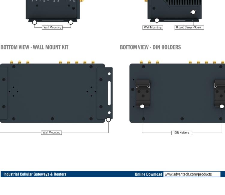 研華ICR-4453S ICR-4400, EUROPE, NAM, 5x Ethernet, 1x RS232, 1x RS485, CAN, PoE PSE+, SFP, USB, SD, Without Accessories