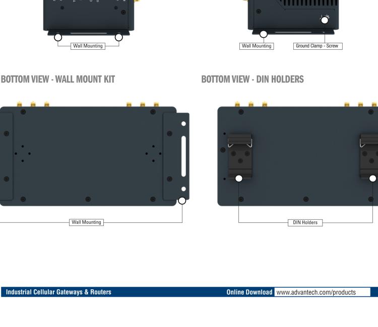 研華ICR-4434W1S ICR-4400, GLOBAL, 5× ETH, 1× RS232, 1× RS485, CAN, PoE PSE+, WIFI, SFP, USB, SD, No ACC