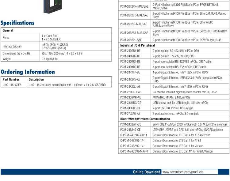 研華UNO-148 常規無風扇DIN導軌控制器，采用第11代Intel? Core? i處理器