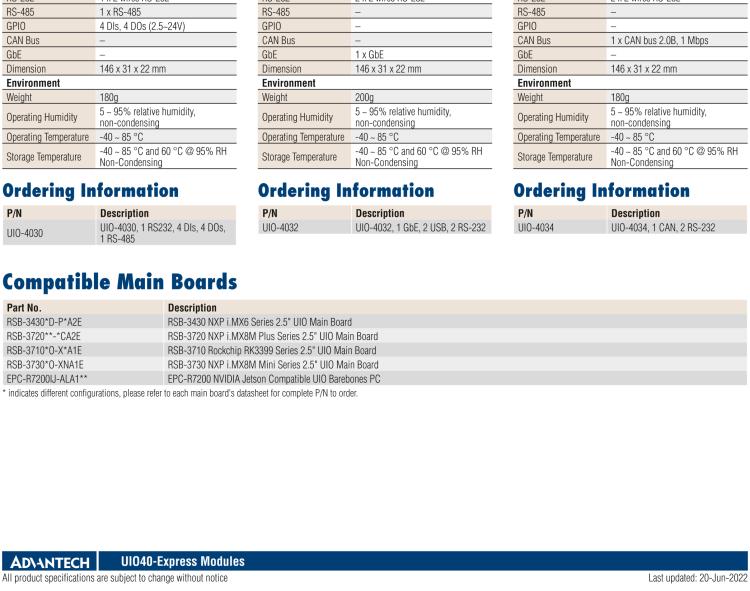 研華UIO-4038 UIO40-Express I/O 擴(kuò)展卡，，支持 3 LAN & 1 WAN