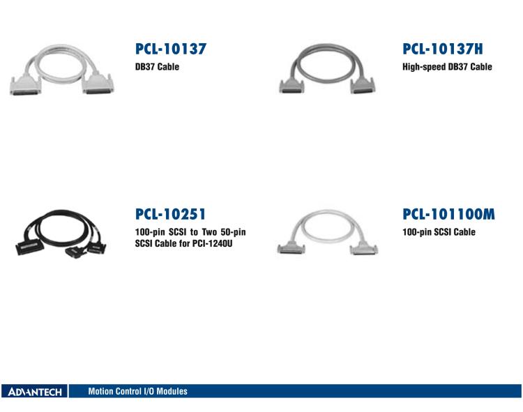 研華PCL-10220M 2m SCSI-100到2*SCSI-50帶式線(xiàn)纜配2連接器